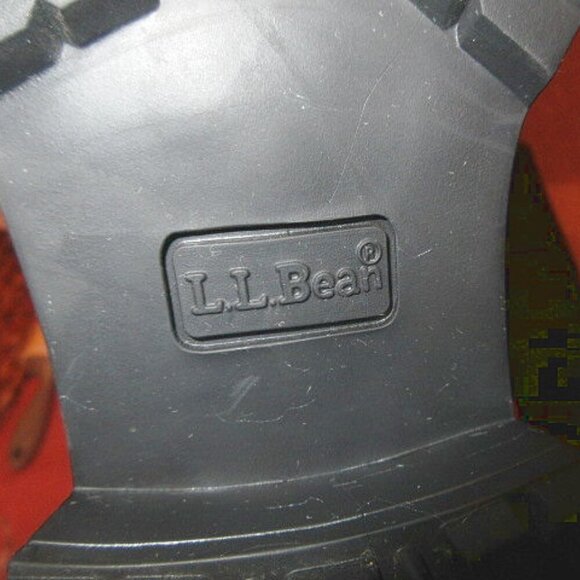 L.L. Bean Women’s Tall Leather Waterproof Boots Size 8 Wool Lined Insulated Lug - Picture 12 of 12